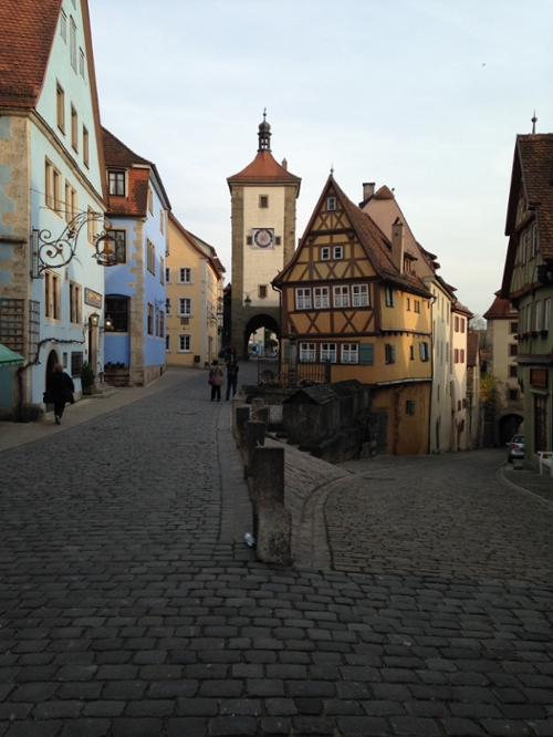 Rothenburg Germany street view