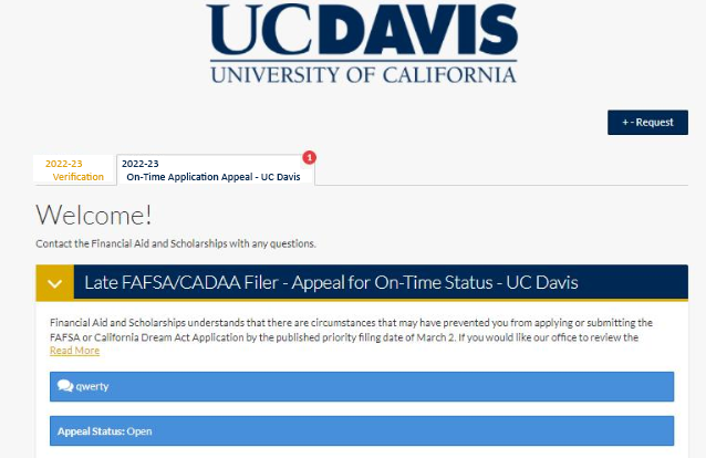 Late Financial Aid Application Appeal | Financial Aid And Scholarships