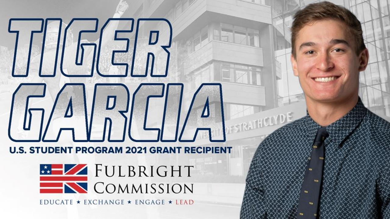 Tiger Garcia Fulbright Recipient