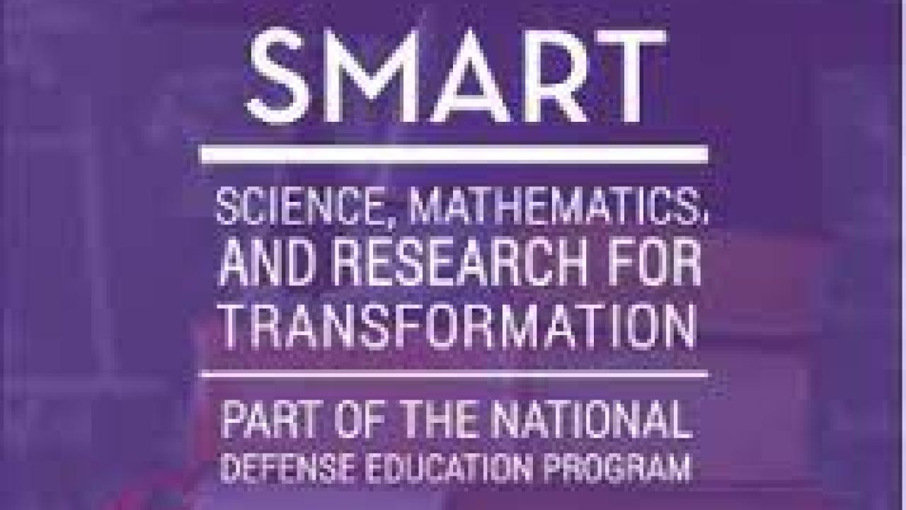 Science, Mathematics, and Research for Transformation (SMART) Scholarship Logo