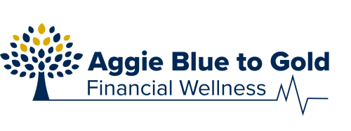 Aggie Blue to Gold Logo